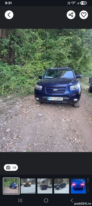 Bună ziua vând Hyundai Santa Fe 2007 - imagine 10