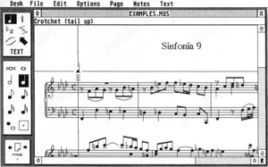 Note muzicale format electronic-calculator  Tehnoredactare partituri