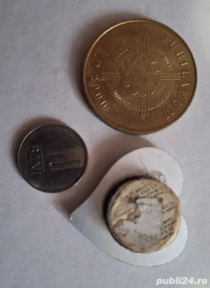 Moneda aniversara jubilaeum ad 2000 notre damme de lourdes - imagine 2