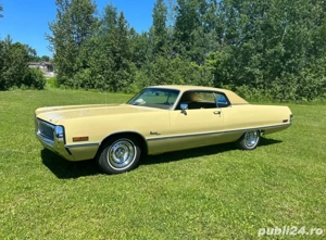 Chrysler Newport Royal Coupe 1972   original, 440 V8,7.2 L, mașină istorică,6 locuri - imagine 3