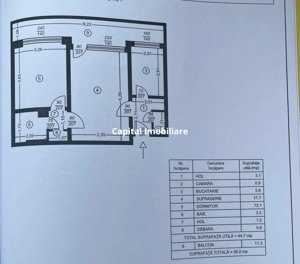 Apartament Gara de Sud 56 mp - imagine 8