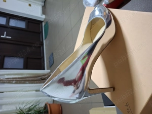 Pantofi dama piele lacuita. - imagine 4