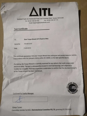 Cheie dinamometrica 1000v  - imagine 4