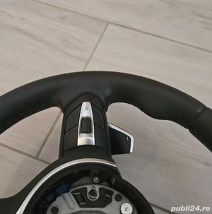 Volan BMW M seria 3 F30 cu padele - imagine 3