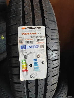 Anvelope de vara 195 70R15C Hankook Vantra LT din 2023 care sunt Noi