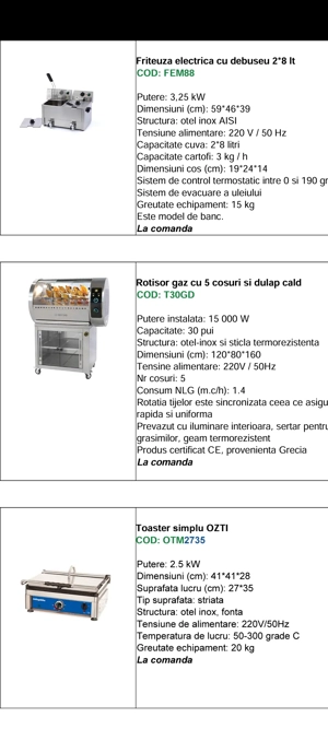Rotisor pui pe gaz sau gpl, 30 pui  - imagine 3