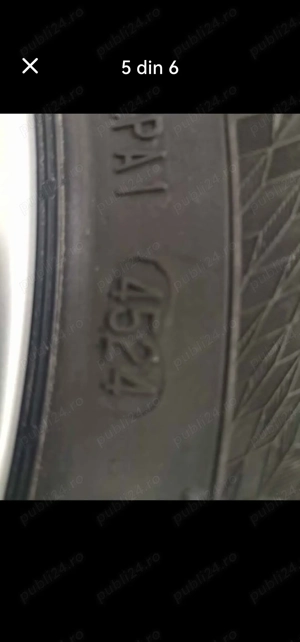 Jante aliaj+anvelope NOI R15  - imagine 2