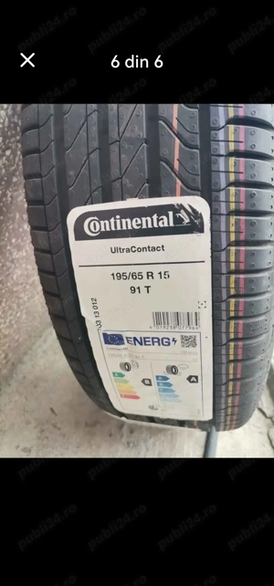 Jante aliaj+anvelope NOI R15  - imagine 3