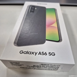 Telefon Samsung A56 5G Dual SIM 128GB Awesome Graphite, SIGILAT !!!