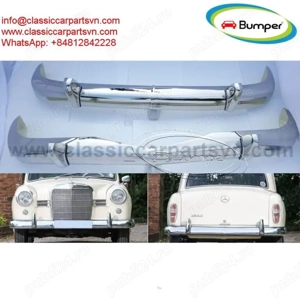 Mercedes Ponton 4-cylind W120 W121 1959 bumpers