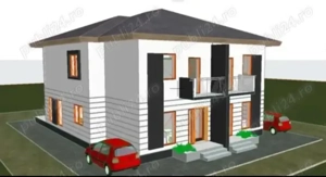 Dumbrăvița, CASĂ tip Duplex P+E în zona lac-pădure, 110 mp utili, 256 mp teren, preț 155000 euro - imagine 2