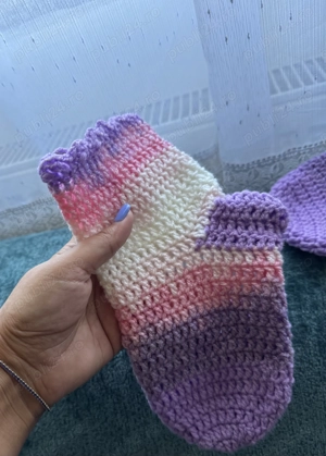 Ciorapi realizati manual