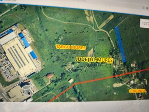 Vând teren intravilan în Târgu Mureș suprafață de 1598 mp. zona Dedeman - imagine 9