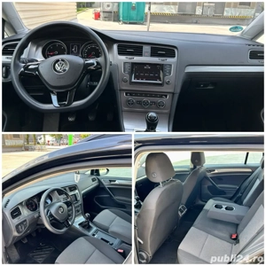 Volkswagen Golf 7, an model 2015, 1.6 TDI, 110 Cp, inmatriculata RO - imagine 10 Volkswagen Golf 7, an model 2015, 1.6 TDI, 110 Cp, inmatriculata RO - imagine 10