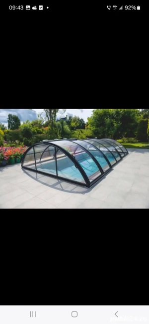 Vindem acoperire pentru piscina 