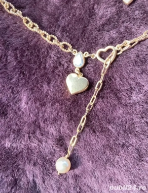 Lanț aur , model deosebit  - imagine 2