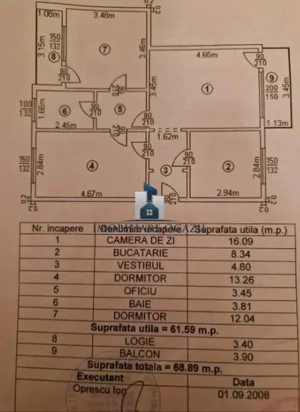 Apartament 3 Camere Circular Emil Racovita - imagine 9