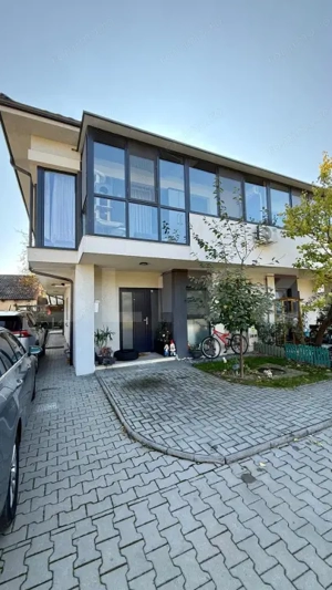Casa tip duplex mobilat utilat, 4 camere, cartier privat, zona Gilau  - imagine 3