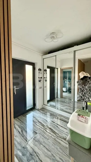 Casa tip duplex mobilat utilat, 4 camere, cartier privat, zona Gilau  - imagine 7