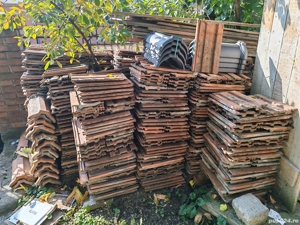 Țiglă ceramică veche