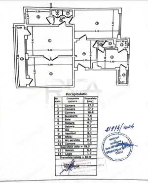 Apartament 3 camere  - imagine 13
