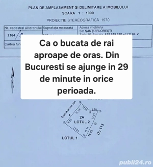 Snagov, ilfov, aproape Bucuresti, intravilan, intre case, ocazie unica - imagine 4