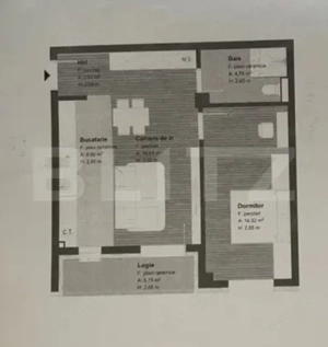 Apartament 2 camere, 56 mp, zona Somesului