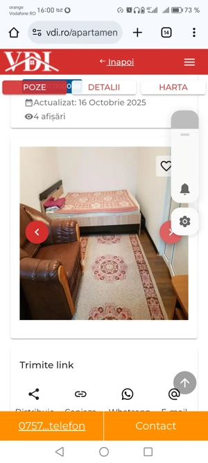 Închiriez apartament 2nd Podu Roș  - imagine 3