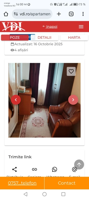 Închiriez apartament 2nd Podu Roș  - imagine 4