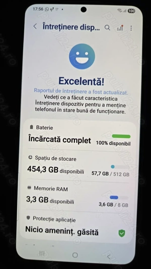 Samsung S23 Plus 512gb stocare 8 gb memorie+4 folii sticla +2huse