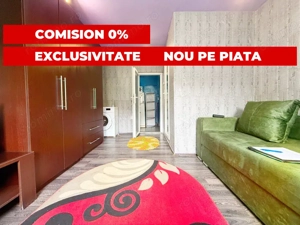 Garsoniera 21mp, etaj 3/4 -Comision 0%- Zona Buziasului- AEM