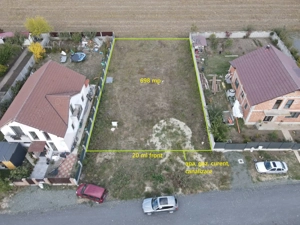 Teren în Cartier Europa   Moșnița Nouă -698 mp- Comision 0% 105.000 Euro