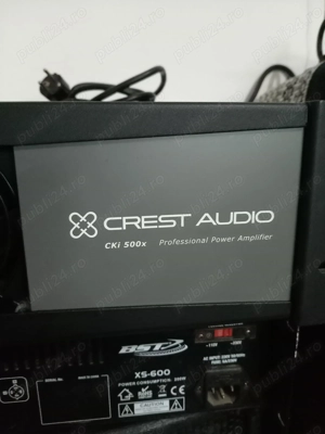 Crest audio amplificator putere 