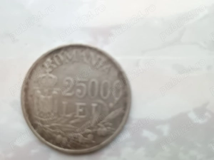Vând monedă argint 25000 lei din 1946 - imagine 2