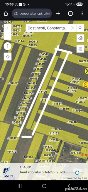Vând teren Costinești - imagine 5
