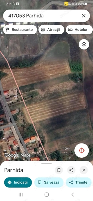 Teren vanzare Intravilan loc Parhida, com Tămășeu - imagine 3