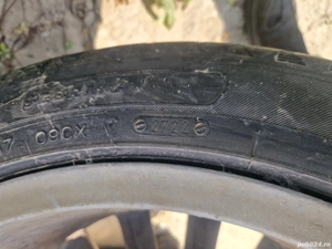 set jante Aluminiu 18" inch cu anvelope 2024 5x120 opel - imagine 3