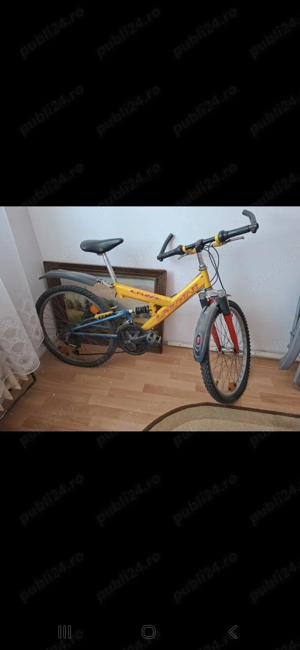 Bicicleta copii cu șa reglabila, 21 viteze