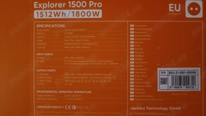 Generator solar jackery Explorer 1500 pro