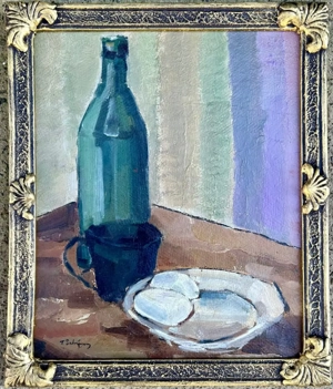 Toader Schipor Tablou Natura Statică, pictură ulei înrămata 37x44cm