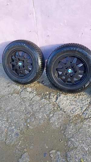 Jante BMW+anvelope iarna  - imagine 3