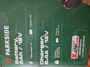 Incarcator si acumulator Parkside  pentru acumulatori 12V - imagine 4