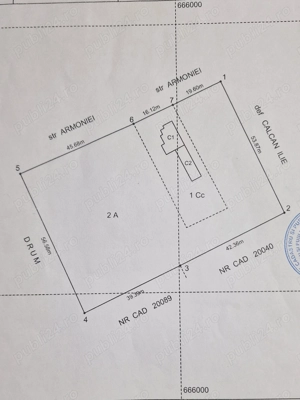 Casa de vânzare cu teren .
