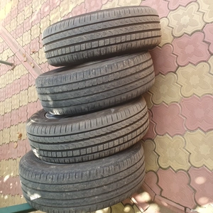 Jante aliaj  pe 17 cu anvelope - imagine 5