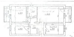 Apartament 3 camere decomandat
