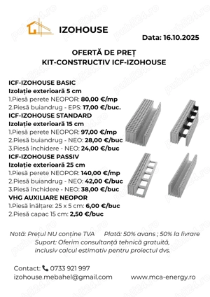  Construiește inteligent cu ICF-IZOHOUSE!
