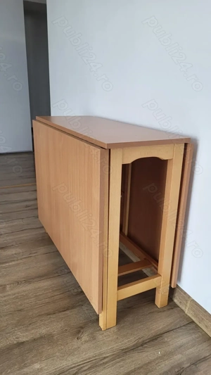 Masa Extensibila 8 persoane, culoare fag, foarte buna