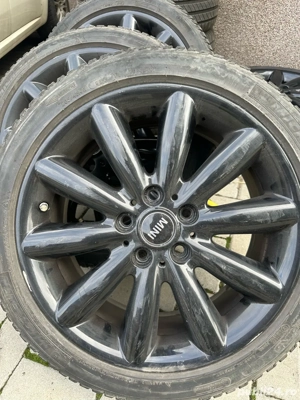 Jante originale MINI F56 - 17 inch 7J 5x112 cu pneuri vara & iarna Michelin Primacy 4 & Alpin 5 - imagine 9