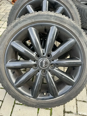 Jante originale MINI F56 - 17 inch 7J 5x112 cu pneuri vara & iarna Michelin Primacy 4 & Alpin 5 - imagine 8