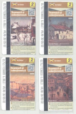 ART Safari - Cartele metrou - lot1